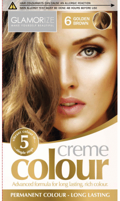 Glamour Creme Colour - Golden Brown
